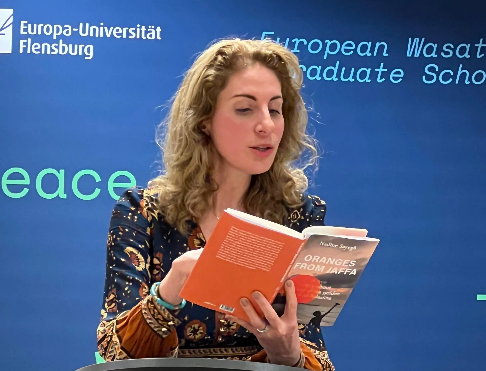 Lecture at the University Flensburg, Germany